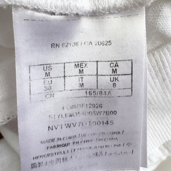 Y2K GUESS 100% White Linen Straight Leg Pants Women M - Picture 11 of 13